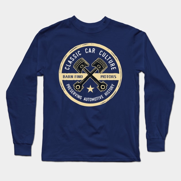 Classic Car Culture - Preserving Automotive History Long Sleeve T-Shirt by Aircooled Life